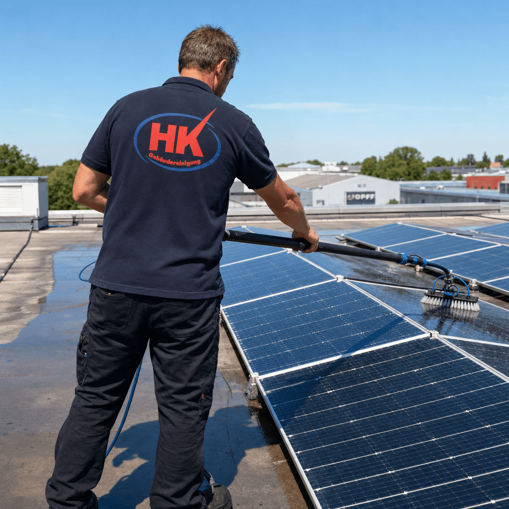Photovoltaik-Reinigung – HK Gebäudereinigung Bielefeld